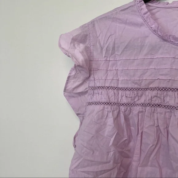 Old Navy Ruffle Sleeveless Light Purple Blouse Top Women’s Plus Size XXL - Picture 2 of 4